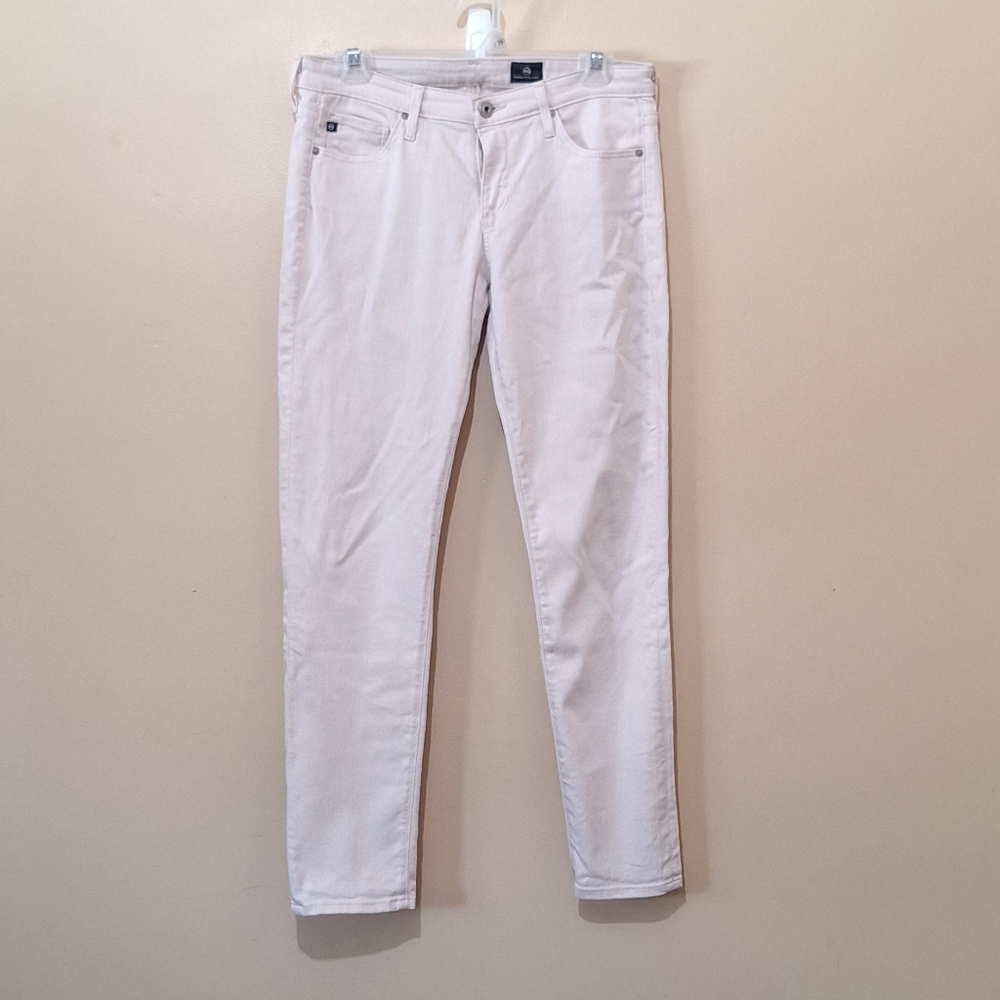 AG Adriano Goldschmied Women's Skinny Jeans in Light Beige
